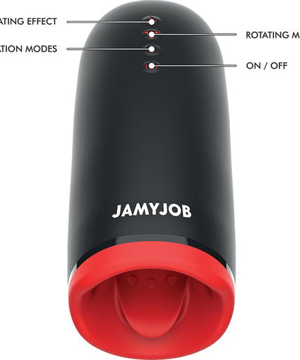 JAMYJOB - SPIN-X HEATING AND ROTATION MASTURBATOR JAMYJOB - SPIN-X HEATING AND ROTATION MASTURBATOR