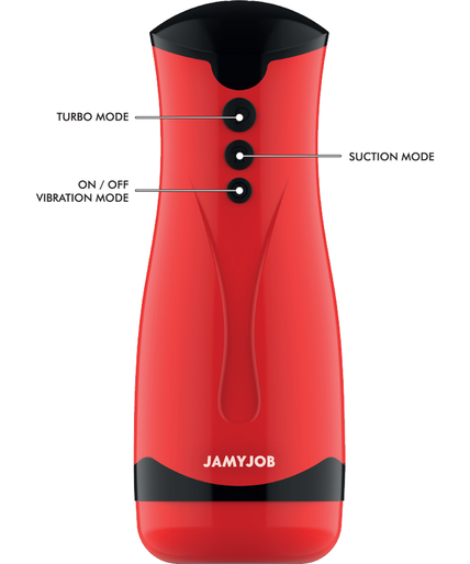 JAMYJOB - DAMERON SUCTION AND VIBRATION MASTURBATOR JAMYJOB - DAMERON SUCTION AND VIBRATION MASTURBATOR