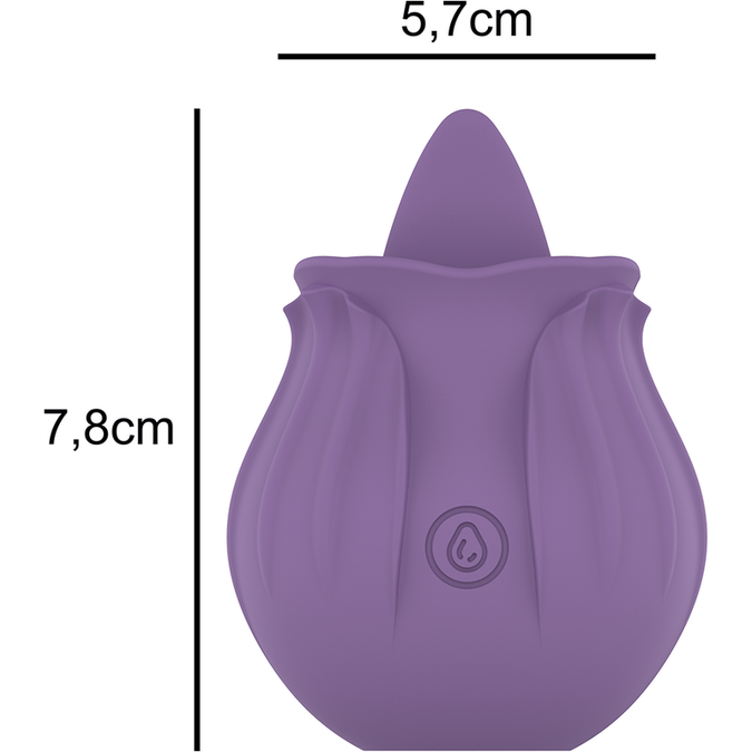 Intense – Violet Clitorisstimulator 10 Vibraties Lila