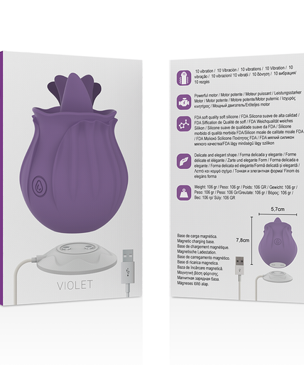 Intense – Violet Cl Toris Stimulator 10 Vibrations Lilac Intense – Violet Cl Toris Stimulator 10 Vibrations Lilac