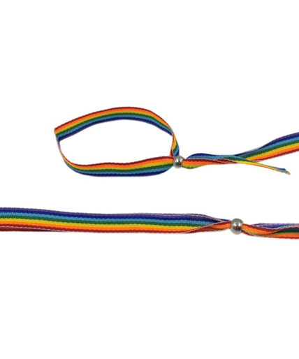 PRIDE - LGBT FLAG SILVER BALL BRACELET PRIDE - LGBT FLAG SILVER BALL BRACELET