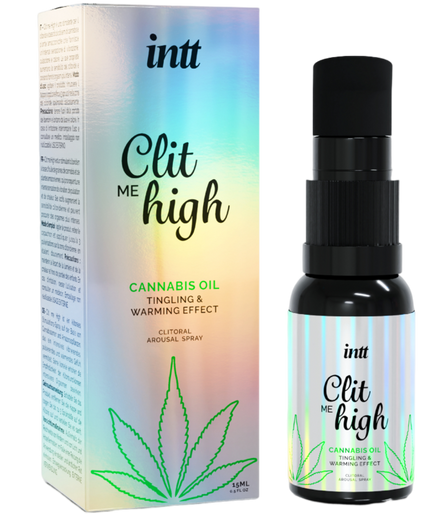 INTT RELEASES - CLIT ME HIGH CANNABIS OLIE 15 ML INTT RELEASES - CLIT ME HIGH CANNABIS OLIE 15 ML