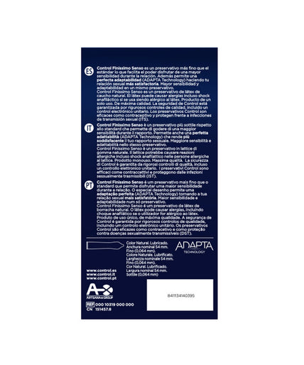 CONTROL - ADAPTA CONDOMS 24 STUKS CONTROL - ADAPTA CONDOMS 24 STUKS