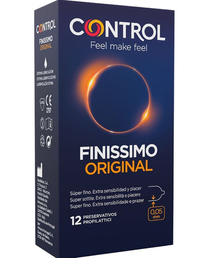CONTROL - FINISSIMO CONDOMS 12 UNITS CONTROL - FINISSIMO CONDOMS 12 UNITS