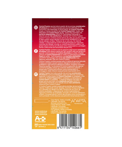 CONTROL - FUSSION CONDOMS 12 UNITS CONTROL - FUSSION CONDOMS 12 UNITS