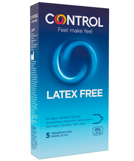 CONTROL - FREE SIN LATEX CONDOMS 5 UNITS CONTROL - FREE SIN LATEX CONDOMS 5 UNITS