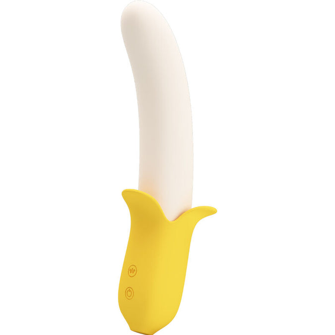 Pleasurements – Pretty Love – Banana Geek Stotende Vibrator Zwart