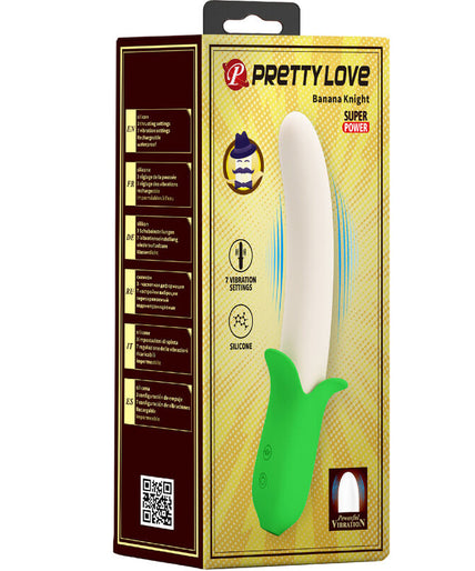 PRETTY LOVE - BANANA KNIGHT SUPER POWER 7 SILICONE VIBRATIONS PRETTY LOVE - BANANA KNIGHT SUPER POWER 7 SILICONE VIBRATIONS