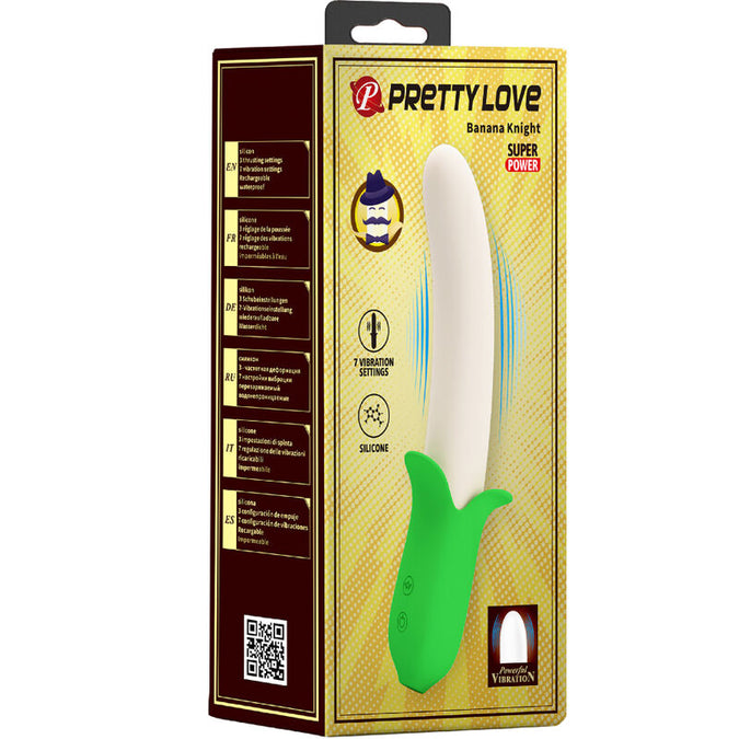 Pleasurements – Pretty Love – Banana Knight Vibrator Light Green