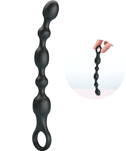 PRETTY LOVE - VAN ANAL BALLS 10 VIBRATIONS RECHARGEABLE SILICONE PRETTY LOVE - VAN ANAL BALLS 10 VIBRATIONS RECHARGEABLE SILICONE