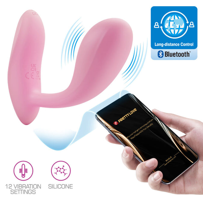 Pretty Love – Baird G – Spot 12 Vibrations Rechargeable Pink App