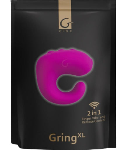 G-VIBE - FUN TOYS GRING VIBRATOR RING XL SWEET RASPBERRY G-VIBE - FUN TOYS GRING VIBRATOR RING XL SWEET RASPBERRY