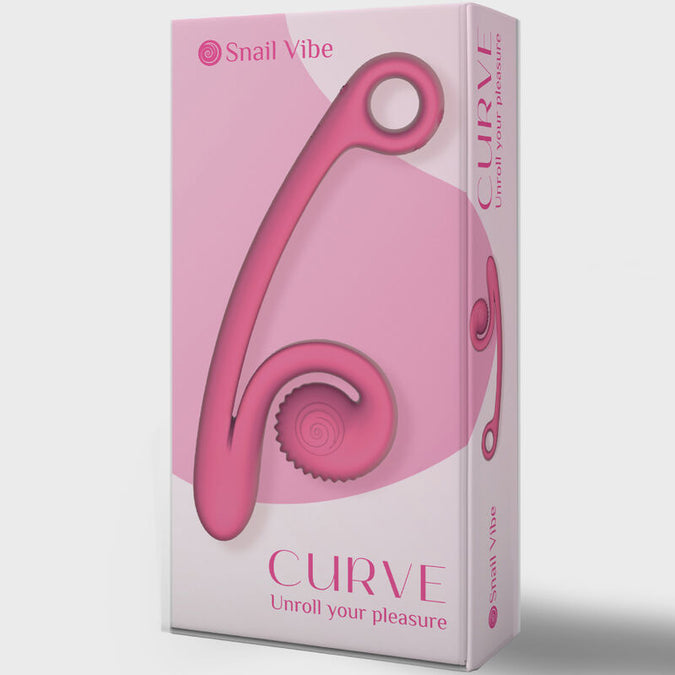 SNAIL VIBE - CURVE VIBRATOR ROZE