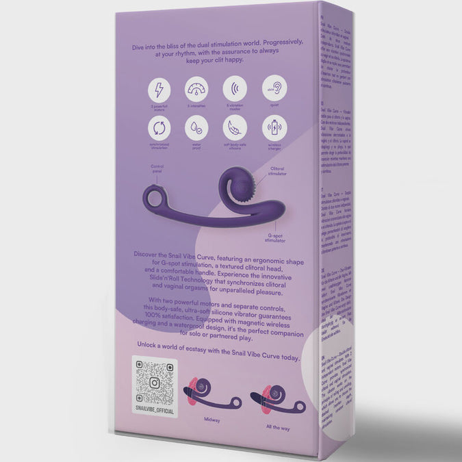 Snail Vibe – Curve Vibrator Purple