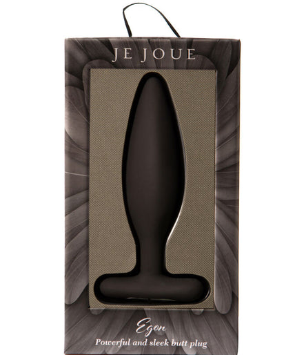 JE JOUE - EGON PLUG ANAL VIBRATOR BLACK JE JOUE - EGON PLUG ANAL VIBRATOR BLACK