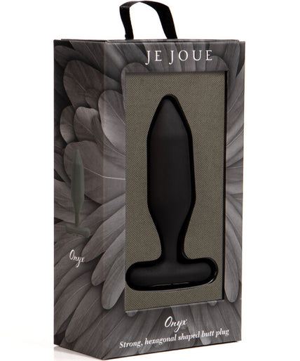 JE JOUE - ONYX ANAL PLUG VIBRATOR BLACK JE JOUE - ONYX ANAL PLUG VIBRATOR BLACK