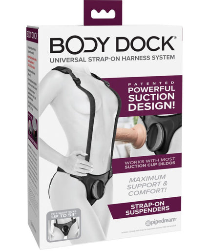 PIPEDREAMS - BODY DOCK STRAP-ON BRETELS PIPEDREAMS - BODY DOCK STRAP-ON BRETELS