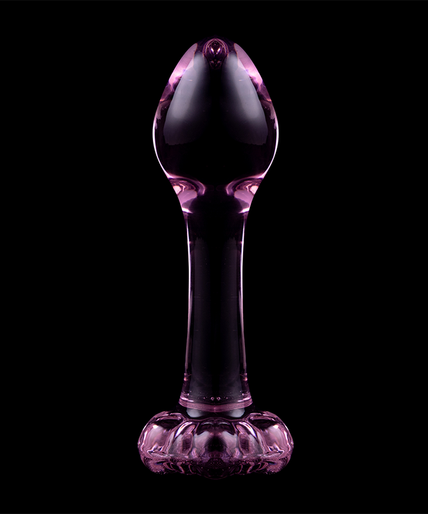 NEBULA SERIES BY IBIZA - MODEL 2 ANAL PLUG BOROSILICATE GLASS PINK 11 CM -O- 3.5 CM NEBULA SERIES BY IBIZA - MODEL 2 ANAL PLUG BOROSILICATE GLASS PINK 11 CM -O- 3.5 CM