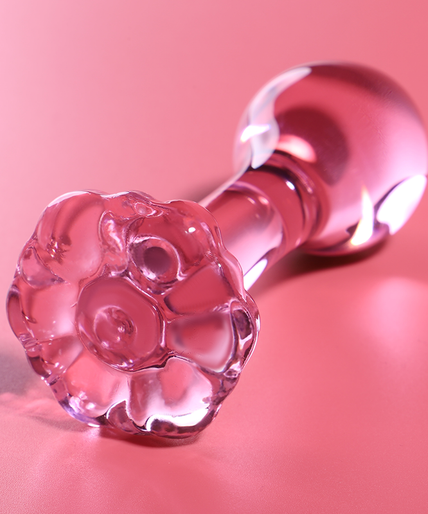NEBULA SERIES BY IBIZA - MODEL 2 ANAL PLUG BOROSILICATE GLASS PINK 11 CM -O- 3.5 CM NEBULA SERIES BY IBIZA - MODEL 2 ANAL PLUG BOROSILICATE GLASS PINK 11 CM -O- 3.5 CM