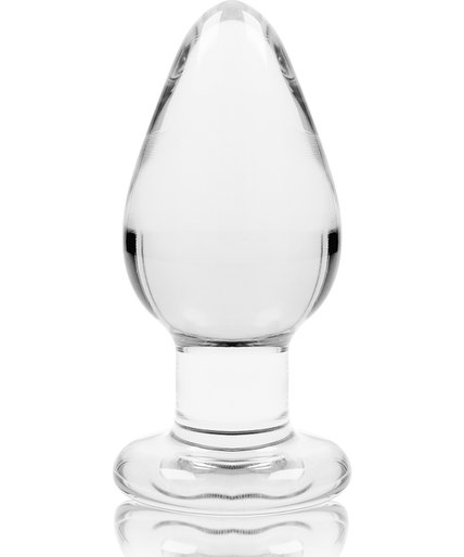NEBULA SERIES BY IBIZA - MODEL 3 ANAL PLUG BOROSILICATE GLASS TRANSPARENT 11 CM -O- 5 CM NEBULA SERIES BY IBIZA - MODEL 3 ANAL PLUG BOROSILICATE GLASS TRANSPARENT 11 CM -O- 5 CM