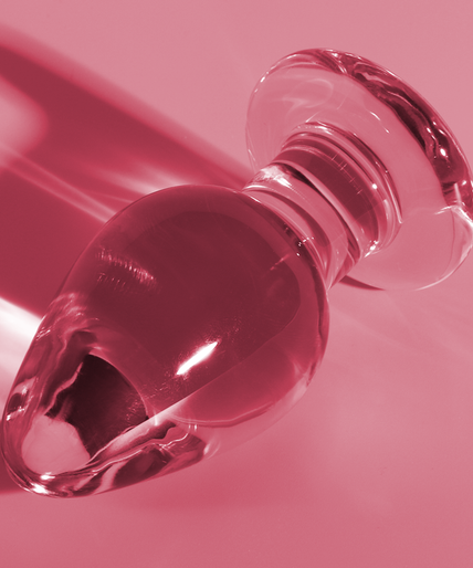 NEBULA SERIES BY IBIZA - MODEL 3 ANAL PLUG BOROSILICATE GLASS PINK 11 CM -O- 5 CM NEBULA SERIES BY IBIZA - MODEL 3 ANAL PLUG BOROSILICATE GLASS PINK 11 CM -O- 5 CM