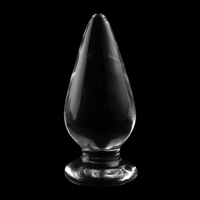 NEBULA SERIES BY IBIZA - MODEL 4 ANAL PLUG BOROSILICAATGLAS HELDER 11 CM -O- 5 CM