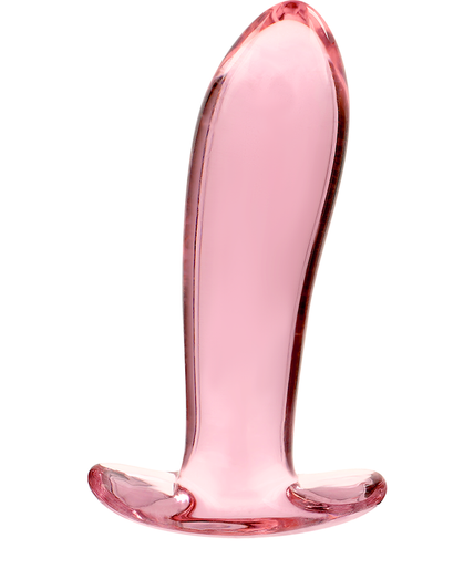 NEBULA SERIES BY IBIZA - MODEL 5 ANAL PLUG BOROSILICATE GLASS PINK 12.5 CM -O- 3.5 CM NEBULA SERIES BY IBIZA - MODEL 5 ANAL PLUG BOROSILICATE GLASS PINK 12.5 CM -O- 3.5 CM