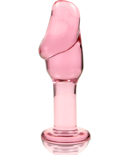 NEBULA SERIES BY IBIZA - MODEL 6 ANAL PLUG BOROSILICATE GLASS PINK 12.5 CM -O- 4 CM NEBULA SERIES BY IBIZA - MODEL 6 ANAL PLUG BOROSILICATE GLASS PINK 12.5 CM -O- 4 CM