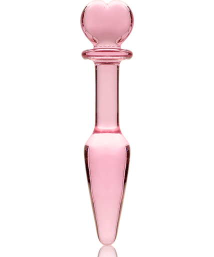 NEBULA SERIES BY IBIZA - MODEL 7 ANAL PLUG BOROSILICATE GLASS PINK 13.5 CM -O- 3 CM NEBULA SERIES BY IBIZA - MODEL 7 ANAL PLUG BOROSILICATE GLASS PINK 13.5 CM -O- 3 CM