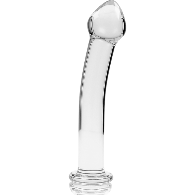 NEBULA SERIE VAN IBIZA - MODEL 11 DILDO BOROSILICAATGLAS HELDER 16 CM -O- 3 CM