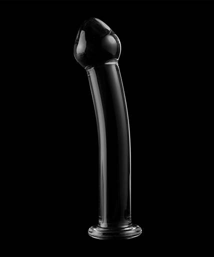 NEBULA SERIES BY IBIZA - MODEL 11 DILDO BOROSILICATE GLASS CLEAR 16 CM -O- 3 CM NEBULA SERIES BY IBIZA - MODEL 11 DILDO BOROSILICATE GLASS CLEAR 16 CM -O- 3 CM