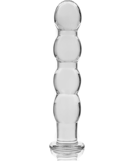 NEBULA SERIES BY IBIZA - MODEL 10 DILDO BOROSILICATE GLASS CLEAR 16.5 CM -O- 3.5 CM NEBULA SERIES BY IBIZA - MODEL 10 DILDO BOROSILICATE GLASS CLEAR 16.5 CM -O- 3.5 CM