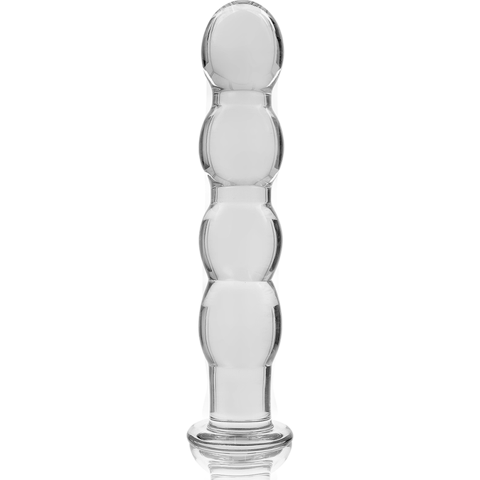 NEBULA SERIE DOOR IBIZA - MODEL 10 DILDO BOROSILICAATGLAS HELDER 16,5 CM -O- 3,5 CM