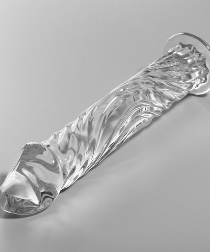 NEBULA SERIES BY IBIZA - MODEL 12 DILDO BOROSILICATE GLASS CLEAR 17 CM -O- 3.5 CM NEBULA SERIES BY IBIZA - MODEL 12 DILDO BOROSILICATE GLASS CLEAR 17 CM -O- 3.5 CM
