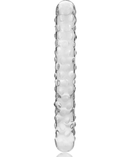 NEBULA SERIES BY IBIZA - MODEL 15 DILDO BOROSILICATE GLASS CLEAR 18.5 CM -O- 3 CM NEBULA SERIES BY IBIZA - MODEL 15 DILDO BOROSILICATE GLASS CLEAR 18.5 CM -O- 3 CM