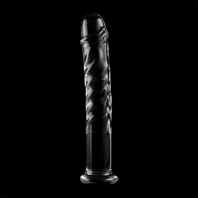 NEBULA SERIES BY IBIZA - MODEL 16 DILDO BOROSILICAATGLAS HELDER 18,5 CM -O- 3 CM
