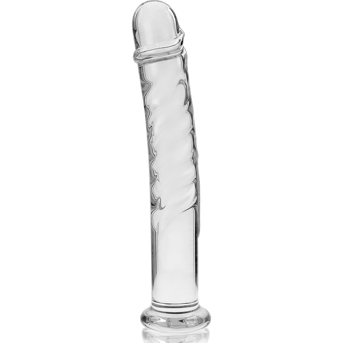 NEBULA SERIES BY IBIZA - MODEL 16 DILDO BOROSILICAATGLAS HELDER 18,5 CM -O- 3 CM