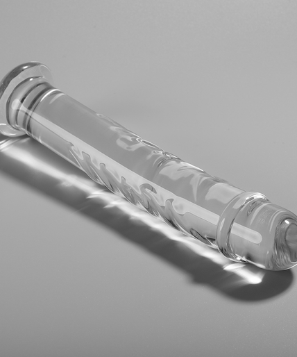 NEBULA SERIES BY IBIZA - MODEL 16 DILDO BOROSILICATE GLASS CLEAR 18.5 CM -O- 3 CM NEBULA SERIES BY IBIZA - MODEL 16 DILDO BOROSILICATE GLASS CLEAR 18.5 CM -O- 3 CM