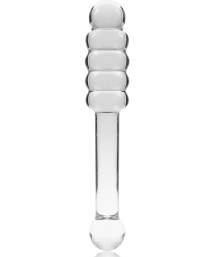 NEBULA SERIES BY IBIZA - MODEL 20 DILDO BOROSILICATE GLASS CLEAR 20.5 CM -O- 3 CM NEBULA SERIES BY IBIZA - MODEL 20 DILDO BOROSILICATE GLASS CLEAR 20.5 CM -O- 3 CM