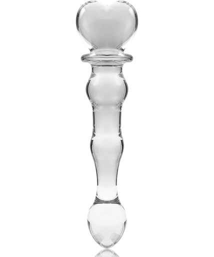 NEBULA SERIES BY IBIZA - MODEL 21 DILDO BOROSILICATE GLASS CLEAR 20.5 CM -O- 3.5 CM NEBULA SERIES BY IBIZA - MODEL 21 DILDO BOROSILICATE GLASS CLEAR 20.5 CM -O- 3.5 CM