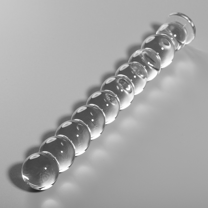 NEBULA SERIE VAN IBIZA - MODEL 22 DILDO BOROSILICAATGLAS HELDER 21,5 CM -O- 2,5 CM