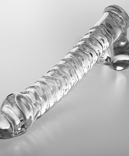 NEBULA SERIES BY IBIZA - MODEL 23 DILDO BOROSILICATE GLASS CLEAR 21.5 CM -O- 4 CM NEBULA SERIES BY IBIZA - MODEL 23 DILDO BOROSILICATE GLASS CLEAR 21.5 CM -O- 4 CM