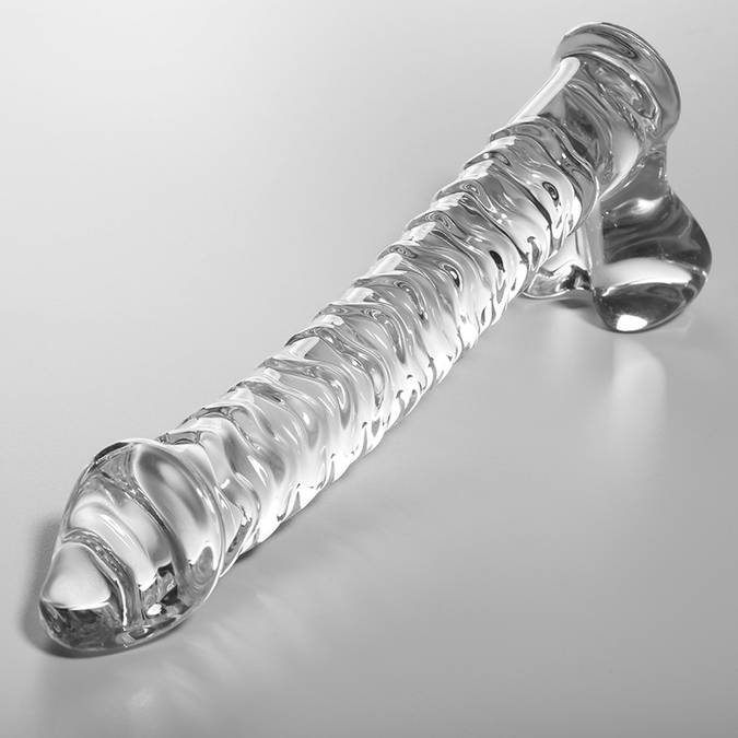 NEBULA SERIE VAN IBIZA - MODEL 23 DILDO BOROSILICAATGLAS HELDER 21.5 CM -O- 4 CM