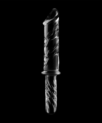 NEBULA SERIES BY IBIZA - MODEL 24 DILDO BOROSILICATE GLASS CLEAR 28.5 CM -O- 5 CM NEBULA SERIES BY IBIZA - MODEL 24 DILDO BOROSILICATE GLASS CLEAR 28.5 CM -O- 5 CM
