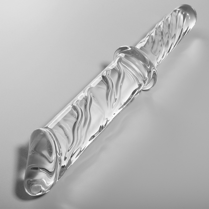 NEBULA SERIE VAN IBIZA - MODEL 24 DILDO BOROSILICAATGLAS HELDER 28.5 CM -O- 5 CM