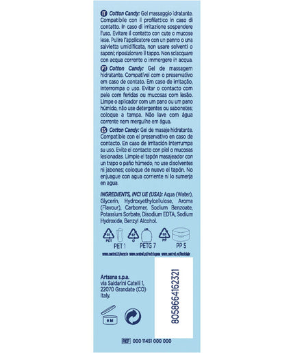 CONTROL - COTTON CANDY MASSAGE GEL 3 IN 1 200 ML CONTROL - COTTON CANDY MASSAGE GEL 3 IN 1 200 ML
