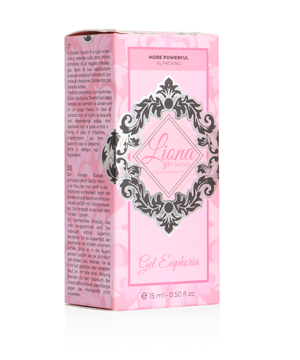 LIONA BY MOMA - VLOEIBARE VIBRATOR EUPHORIA GEL 15 ML LIONA BY MOMA - VLOEIBARE VIBRATOR EUPHORIA GEL 15 ML