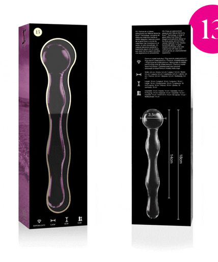 NEBULA SERIES BY IBIZA - MODEL 13 DILDO BOROSILICATE GLASS PINK 18 CM -O- 3.5 CM NEBULA SERIES BY IBIZA - MODEL 13 DILDO BOROSILICATE GLASS PINK 18 CM -O- 3.5 CM
