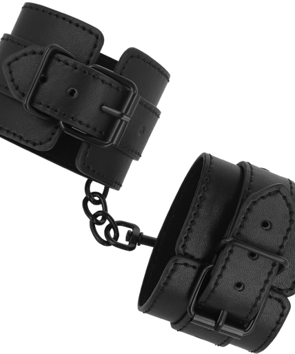 INTENSE - FETISH VEGAN LEATHER HANDCUFFS INTENSE - FETISH VEGAN LEATHER HANDCUFFS