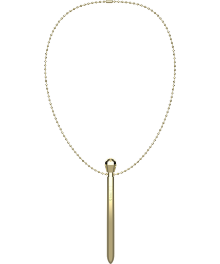 Ibiza – Clit Pocket Stimulator Ketting Usb Oplader 12 Vibratiestanden Goud 12,2 X 1,5 Ibiza – Clit Pocket Stimulator Ketting Usb Oplader 12 Vibratiestanden Goud 12,2 X 1,5